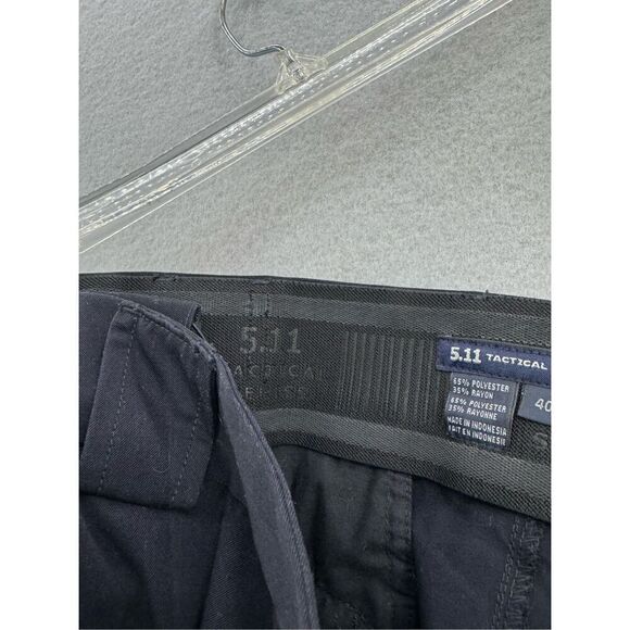 5.11 Tactical Men's Polyester Rayon Class Uniform Pants Navy Blue Size 40 - Picture 6 of 9